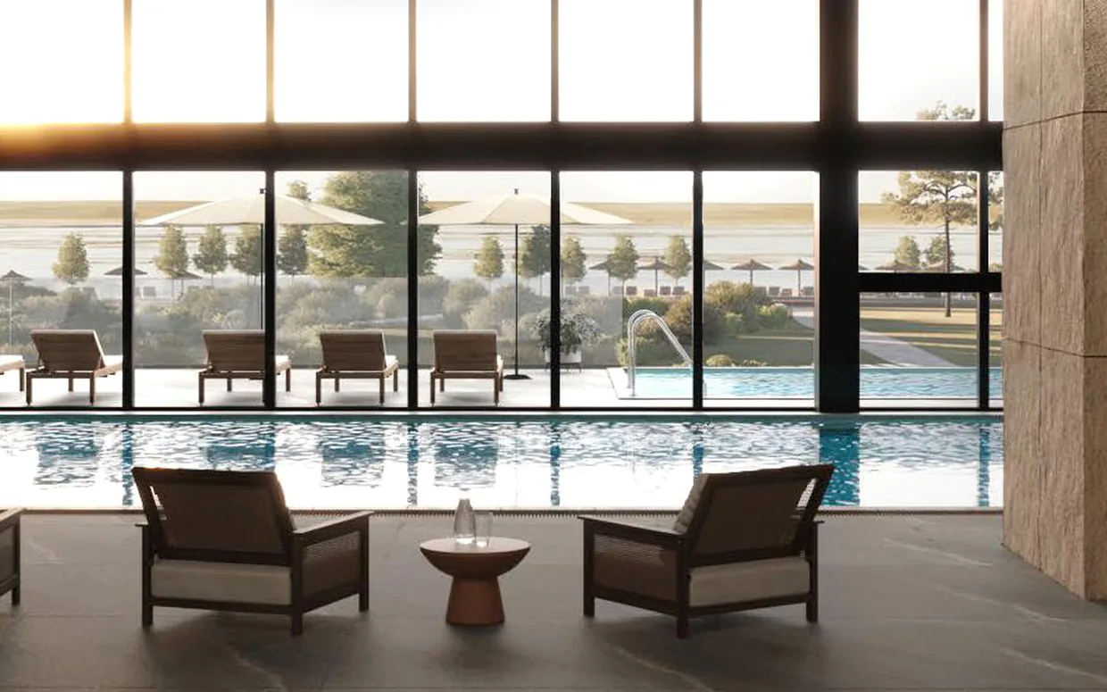 Wellness-центр с инфинити-бассейном и видом на Волгу — Cosmos Resort & Spa